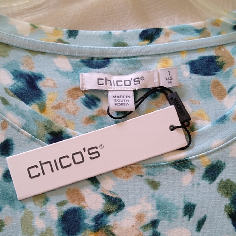 Chico's Touch Of Cool Tee - NWT